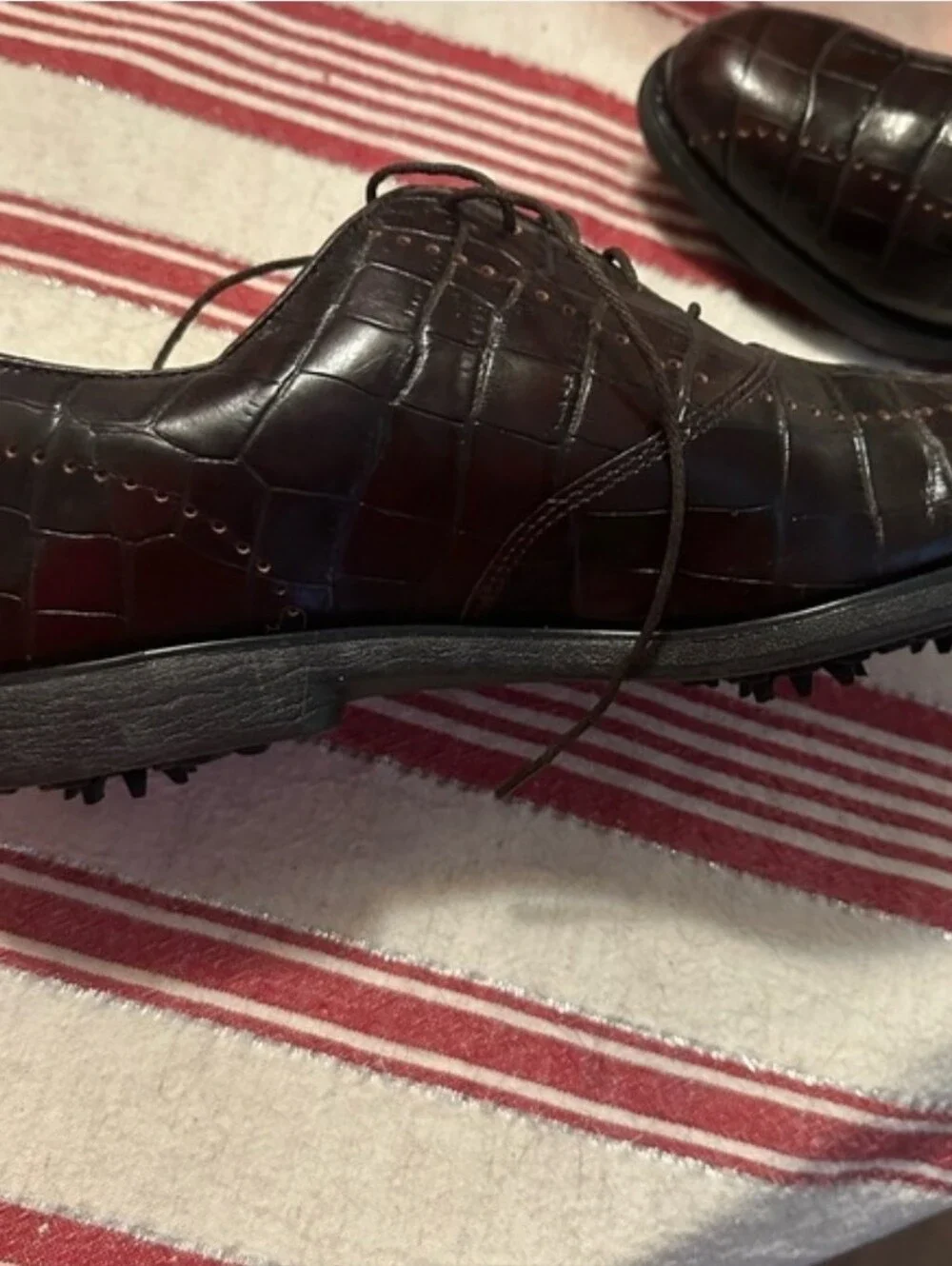FootJoy tag says